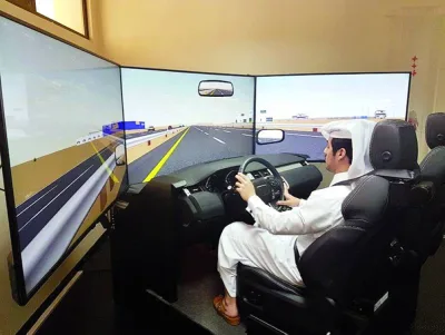 The centre has three main research labs including the driving simulation laboratory which is used to study drivers’ behaviours to develop engineering solutions by modifying the design of the road, land markings and traffic signals.