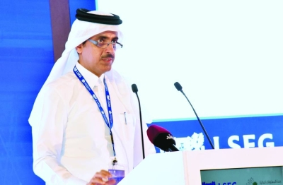 Sheikh Ahmed bin Eid al-Thani, Head of Qatar Financial Information Unit. PICTURE: Thajudheen