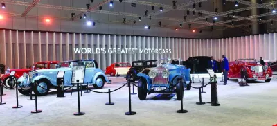 The Classics Gallery at GIMS Qatar features a remarkable collection of vintage vehicles, each a testament to the artistry and innovation of its era. PICTURE: Shaji Kayamkulam