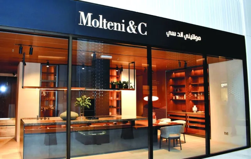 Molteni&C seeks fresh solutions not solely on a technical level but also in enhancing the aesthetic appeal of its creations.