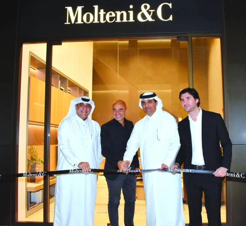 Molteni&C&#039;s first-ever store in the region opens at Msheireb Downtown Doha.