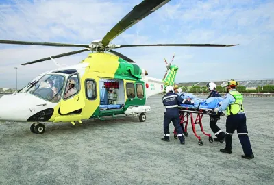 LifeFlight is used for fast transit from emergency scenes to HMC hospitals. All helicopters are equipped with the latest advanced life support medical equipment and carry two medical crew and two pilots. The efficiency of the Ambulance Service is an important element in providing critical care to patients, especially those who are not in the close vicinity of the city.