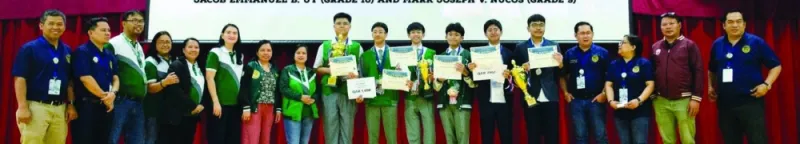 Junior Level category winners.