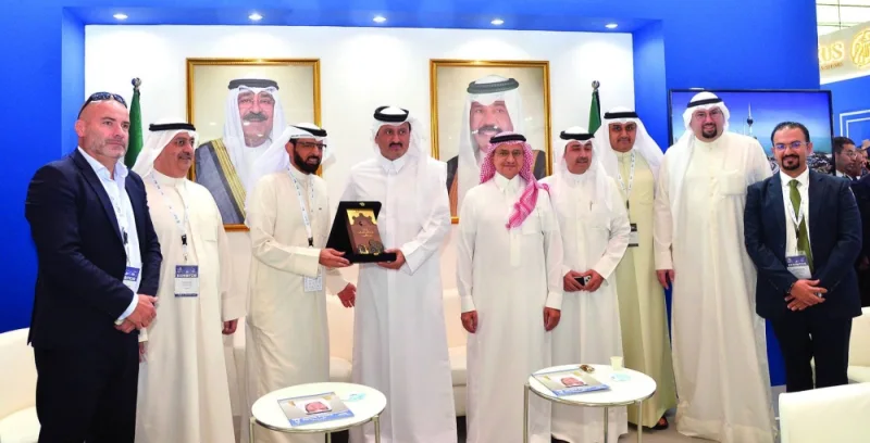 Undersecretary HE Sultan bin Rashid al-Khater with dignitaries at the event. PICTURES: Shaji Kayamkulam