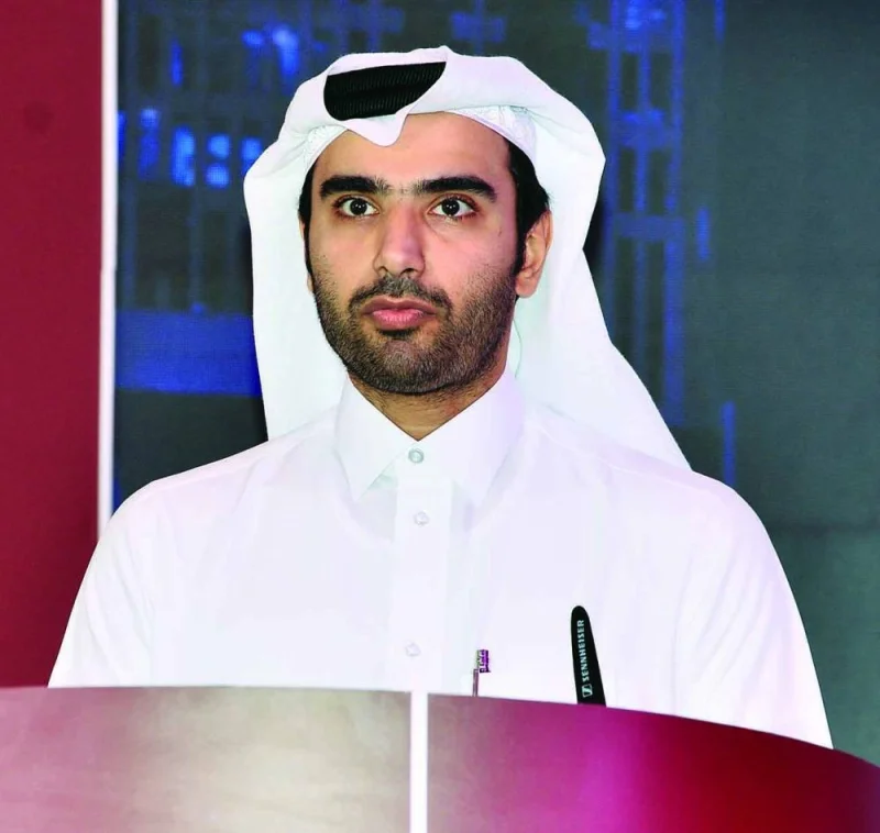 QCB assistant governor (Financial Instruments and Payment Systems) Sheikh Ahmed bin Khalid al-Thani addressing Qatar Investment Conference, organised by The Business Year. PICTURES: Shaji Kayamkulam