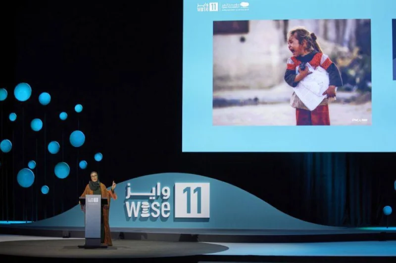 HH Sheikha Moza opens 11th edition of WISE Summit. PICTURE AR Al-Baker.