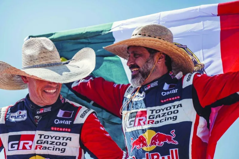 Nasser Saleh al-Attiyah and his Andorra-based co-driver Mathieu Baumel enjoyed a record-breaking season of their own.
