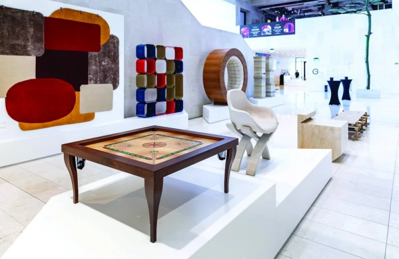 Crafting Spaces displays a selection of furniture crafted by local and Qatar-based designers.