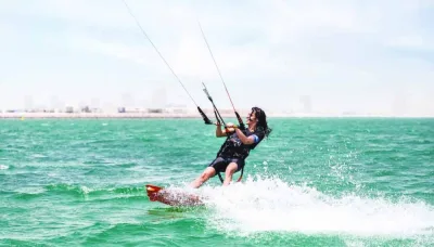 The Qatar GKA Freestyle Kite World Cup 2023 Finals at Fuwairit Kite Beach  will be held from December 5-9.