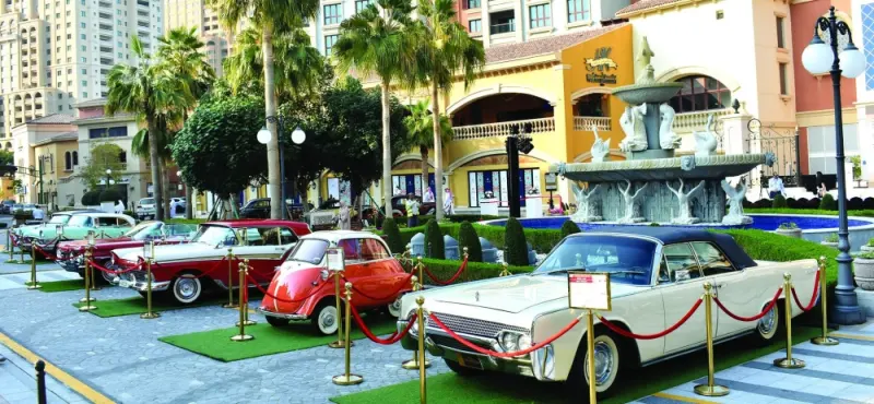 An array of extremely rare and vintage vehicles by prominent collectors in the country on display at the show.