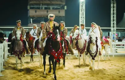 Al Shaqab&#039;s events  attract audiences of all ages.