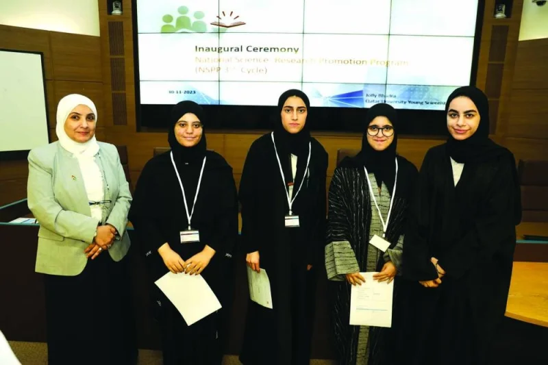 Twenty-four students from both government and private schools in Qatar have been selected to participate in this edition of the program.