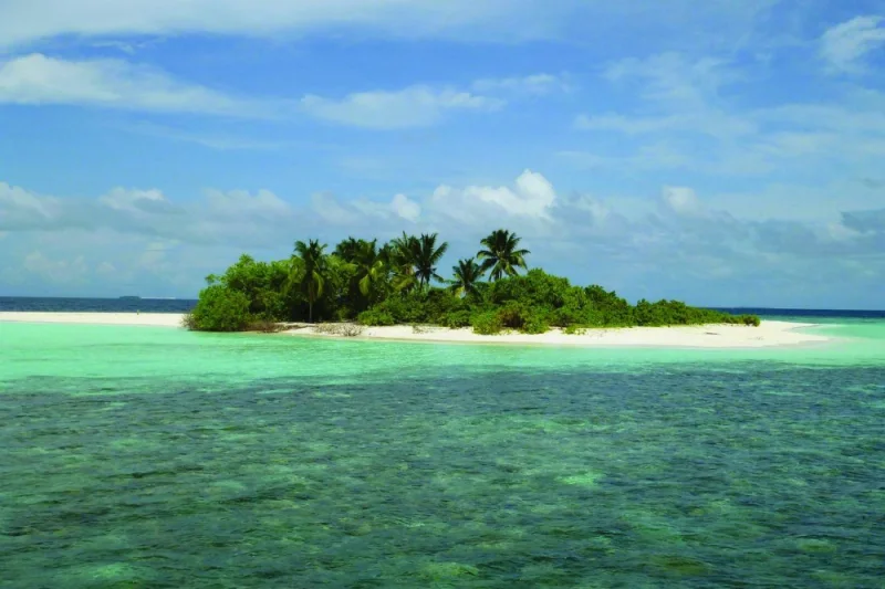 The Maldives earns much of its revenues from high-end tourism.