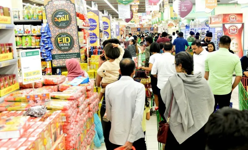 A busy hypermarket in Doha. FILE PICTURE: Shaji Kayamkulam