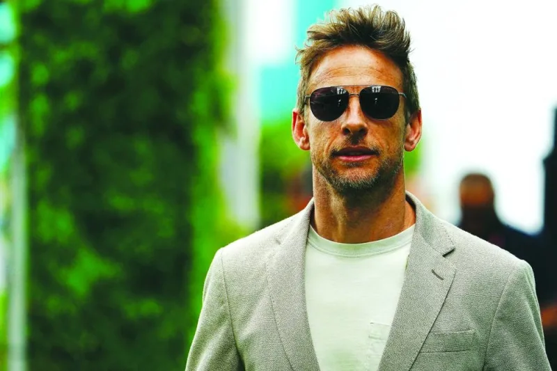 (File photo) Former racing driver Jenson Button. (USA TODAY Sports)