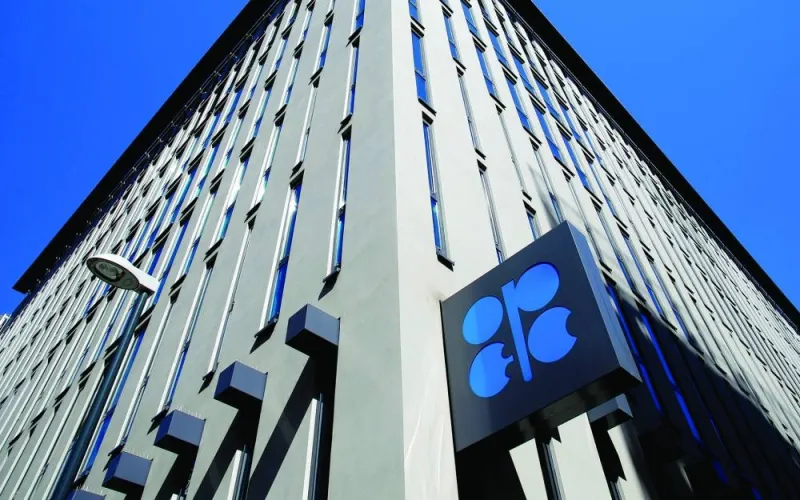 
The logo of the Organisation of Petroleum Exporting Countries (Opec) is seen outside of its headquarters in Vienna, Austria. Angola said on Thursday it would leave Opec over a disagreement on production quotas following the oil alliance’s decision last month to further slash output next year. 