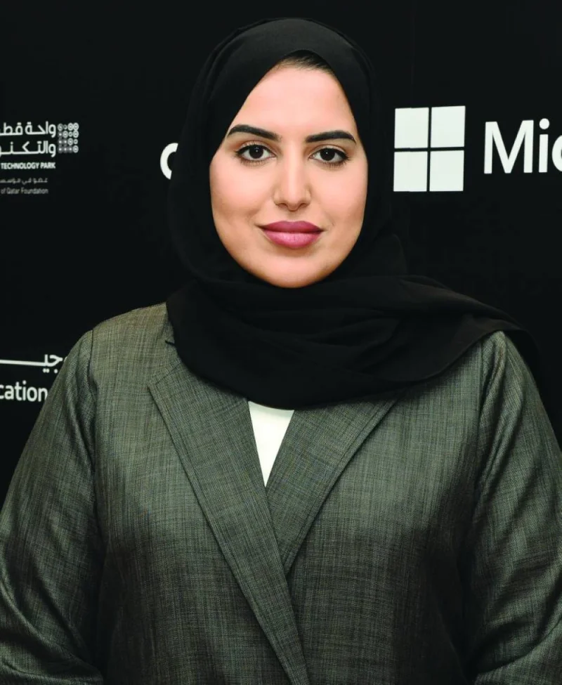 Eman al-Kuwari, Director of Digital Innovation Department at the Ministry of Communications and Information Technology. PICTURE: Shaji Kayamkulam