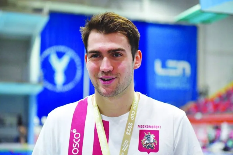 Russian swimmer Kliment Kolesnikov. (AFP)
