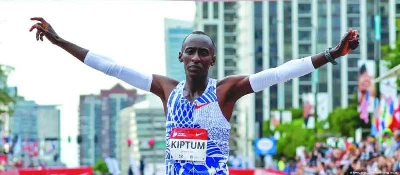 Kelvin Kiptum. (AFP file photo)