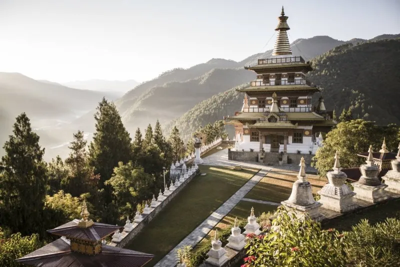 Amankora, Bhutan - Experience, Excursion, Punakha Khamsun Yulley Namgyal Chorten