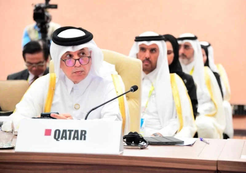 HE the Minister of State for Foreign Affairs Sultan bin Saad al-Muraikhi represented Qatar at NAM Summit.