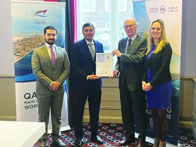 The certificate is evidence of Hamad Port&#039;s commitment to implementing innovative practices that prioritise environmental sustainability and clean energy in its operations, in line with the Ministry of Transport’s strategic plan
