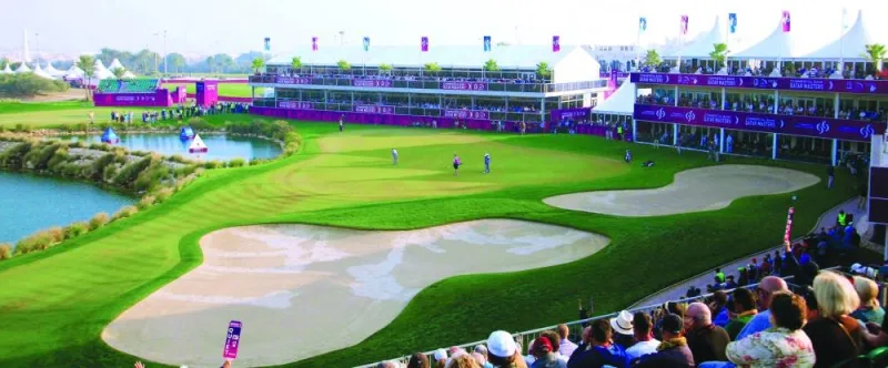 
A view of the picturesque Doha Golf Club set to host the 2024 Qatar Masters from Feb 8 to 11. 