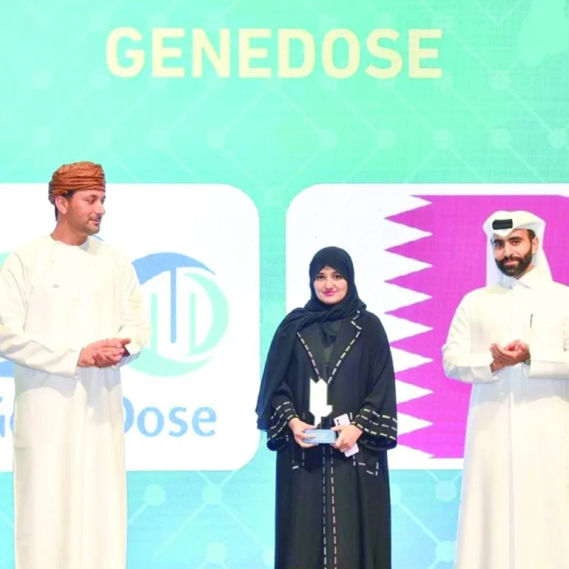 Qatar startup GeneDose emerged victorious in the HealthTech category at ROWAD HealthTech hackathon.