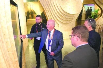 Ambassadors from various countries visited the LifeHub Pavilion at Expo 2023 Doha