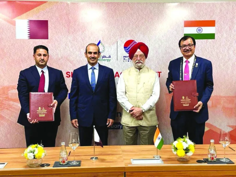 The signing of the SPA was celebrated during a special ceremony held in Goa, India under the patronage of HE the Minister of State for Energy Affairs, Saad bin Sherida al-Kaabi, also the President and CEO of QatarEnergy, and Hardeep Singh Puri, India’s Minister of Petroleum & Natural Gas, and Housing & Urban Affairs.