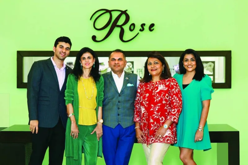The Rose team is led by Purnima Sheth (second, right).