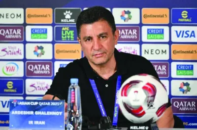 
Iran coach Ardeshir Ghalehnoy 