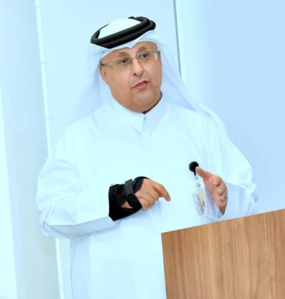 Dr Mohammed al-Amri speaking at the media interaction Wednesday. PICTURE: Thajudheen.