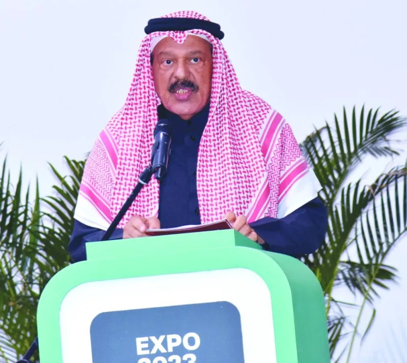Expo 2023 Doha Commissioner-General Bader bin Omar al-Dafa.