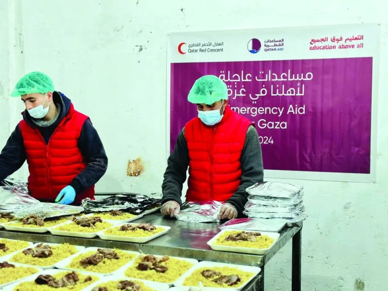 The distribution scheme has an overall target of 97,500 fresh meals over 30 days.