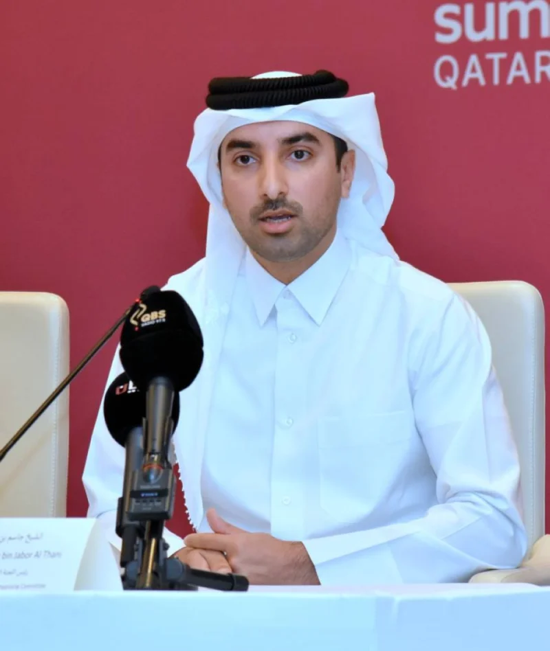 Sheikh Jassim bin Mansour bin Jabor al-Thani, chairman of Web Summit Qatar 2024 Organising Committee. PICTURES: Thajudheen