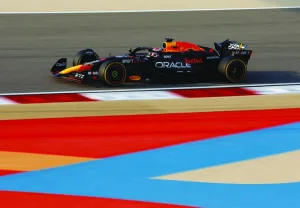 Red Bull’s Max Verstappen during pre-season testing at Bahrain International Circuit, Sakhir, Bahrain on February 23, 2024. (Reuters)