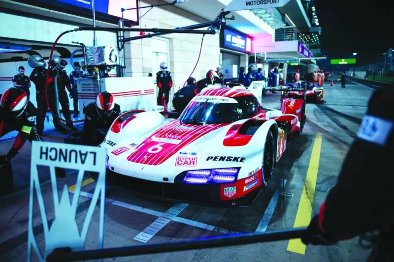 Porsche Penske Motorsport’s #6 Kevin Estre set a blistering time of 1m39.990s in the second practice for the Qatar 1812 KM, the season-opener of the FIA World Endurance Championship 2024 at the Lusail International Circuit on Thursday.