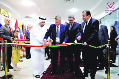 Algerian Minister of Energy and Mines Mohamed Arkab, Secretary-General of the Gas Exporting Countries Forum Eng Mohamed Hamel, along with several representatives from member countries of the forum attended the opening of the gas research institute.