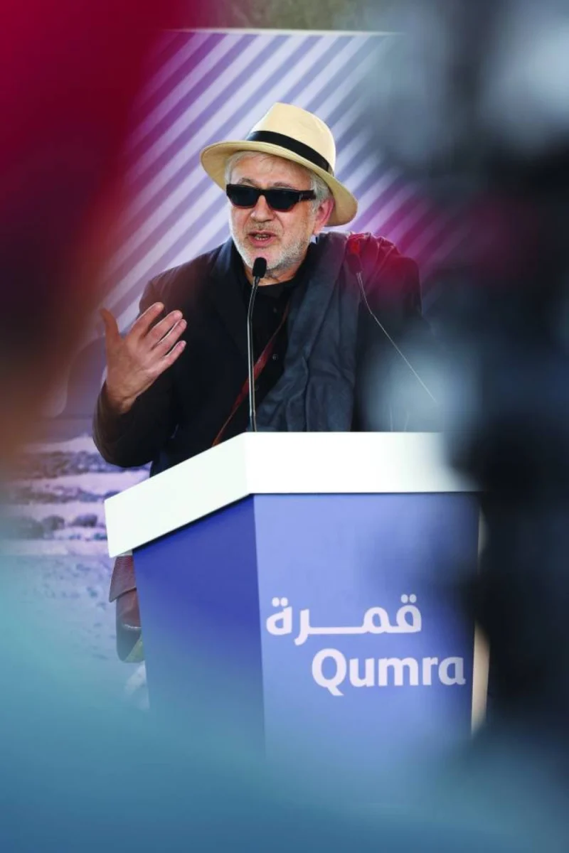 Elia Suleiman at Qumra 2024.