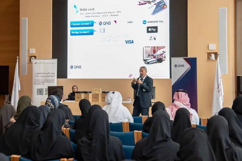QNB organised a “comprehensive financial literacy workshop” for the students of Qatar University recently.