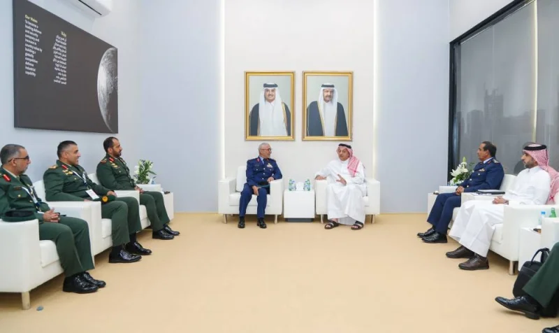 Deputy Prime Minister and Minister of State for Defense Affairs Meets UAE Chief of Staff.