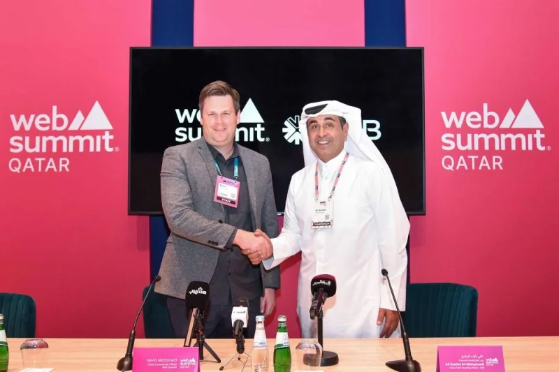 QNB Group has officially signed an agreement to sponsor Web Summit Qatar for the next four years. The agreement signing was led by QNB Group chief operating officer, Ali Rashid al-Mohannadi.