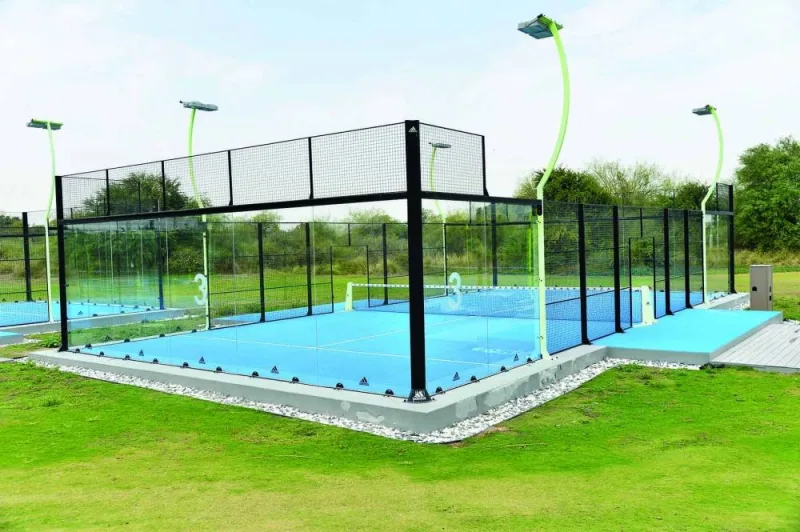 ECGC also hosts a number of padel courts. PICTURE: Shaji Kayamkulam