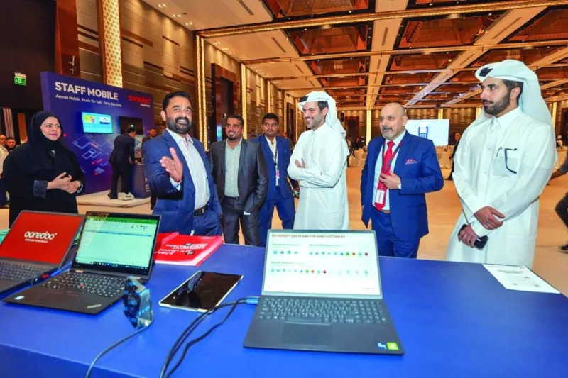 SMB owners watched live demonstrations of key Ooredoo Business services and solutions and interacted with Ooredoo experts in six booths during the event.