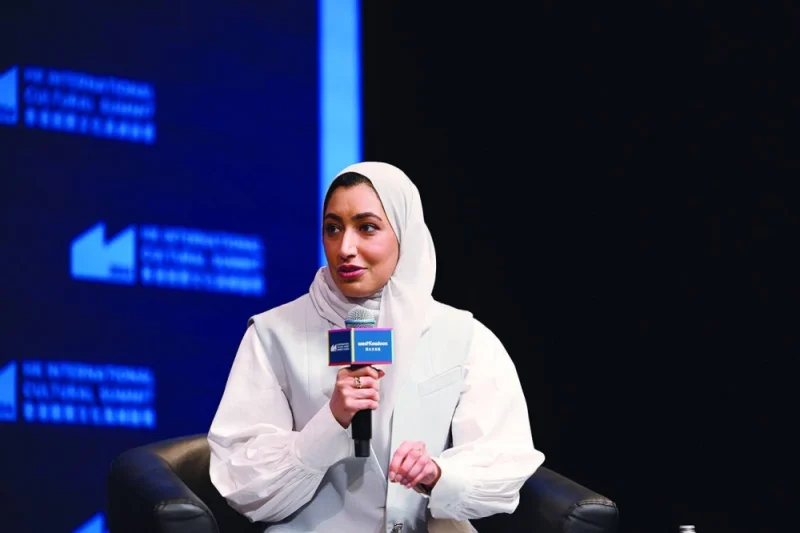 Shaika Nasser al-Nassr at the Hong Kong International Cultural Summit 2024.