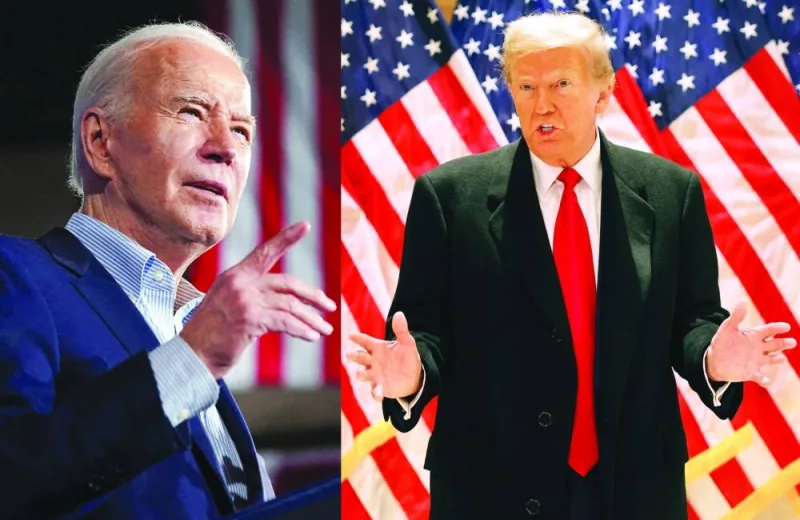 
REMATCH: The world will be waiting with bated breath to see the outcome of the likely second duel for presidency in November this year between the incumbent Joe Biden (left) and Donald Trump. 