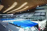 
A view of the Olympic Aquatics Centre, a multifunctional venue for the 2024 Paris Olympic Games in Saint-Denis, near Paris. (Reuters) 