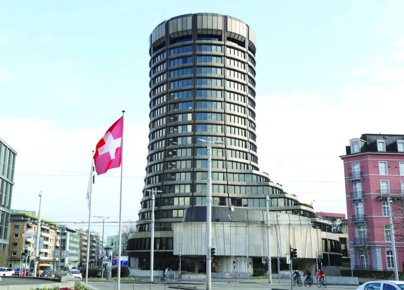 
The tower of the headquarters of the Bank for International Settlements (BIS) is seen in Basel, Switzerland. Banks in EU largely comply with ‘Basel Endgame’. 