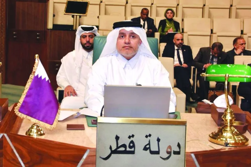 Qatar&#039;s delegation was chaired by HE the Permanent Representative to the Arab League Tariq Ali Faraj al-Ansari.